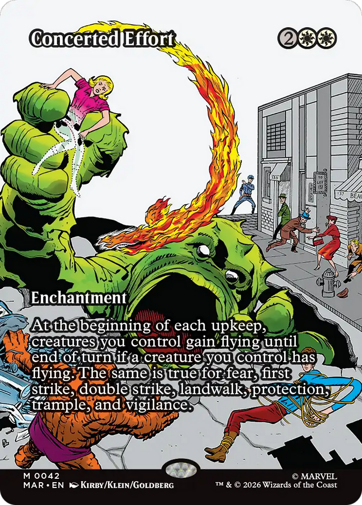 Concerted Effort (Borderless) [Marvel Universe: Eternal-Legal] | Jack's On Queen