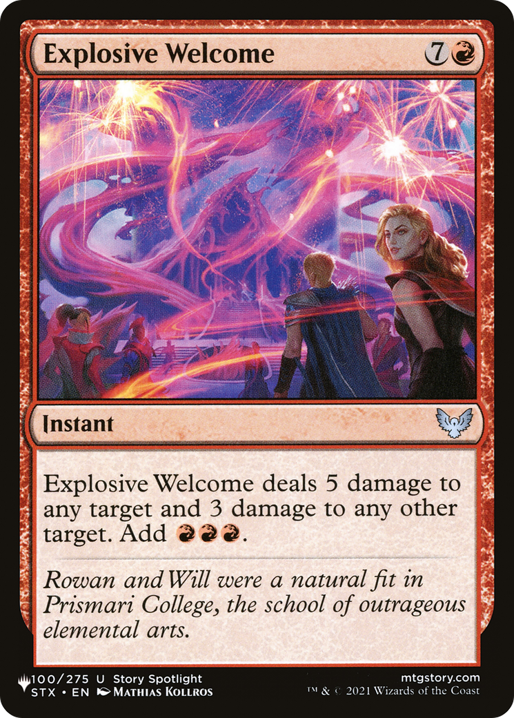 Explosive Welcome [The List Reprints] | Jack's On Queen