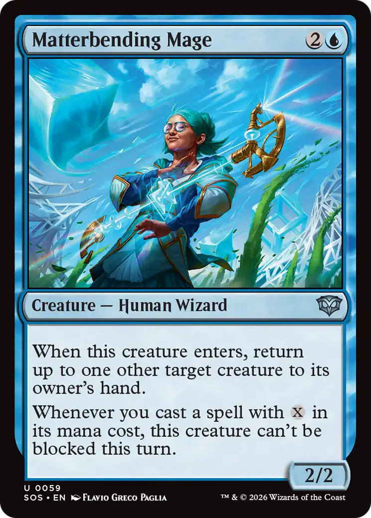 Matterbending Mage [Secrets of Strixhaven] | Jack's On Queen