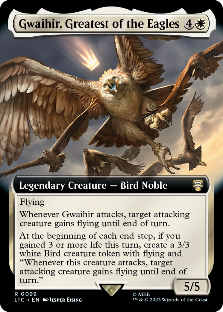 Gwaihir, Greatest of the Eagles (Extended Art) [The Lord of the Rings: Tales of Middle-Earth Commander] | Jack's On Queen