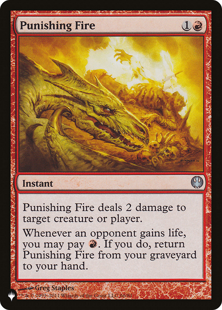 Punishing Fire [The List Reprints] | Jack's On Queen