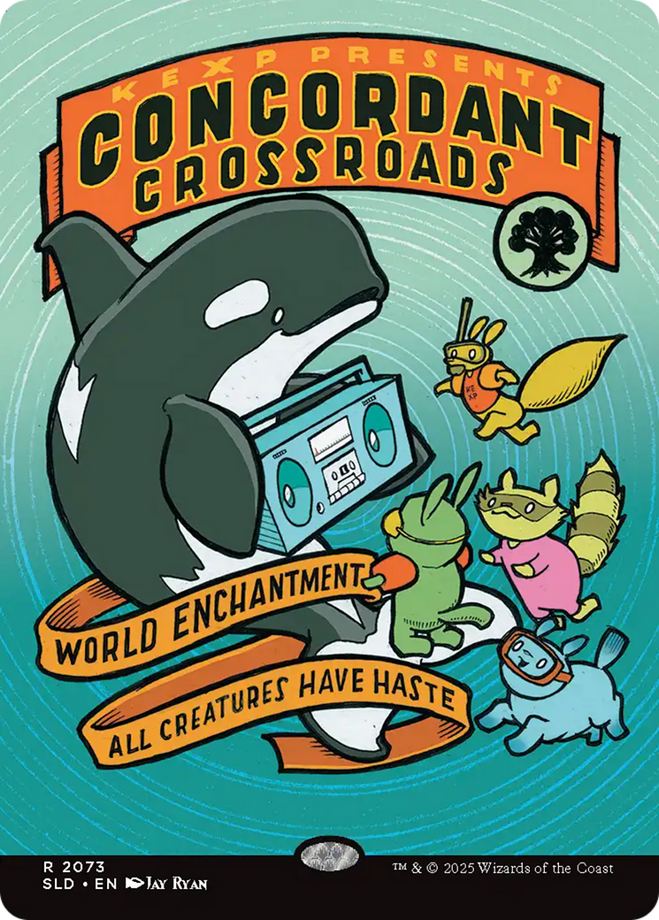 Concordant Crossroads (2073) (Rainbow Foil) [Secret Lair Drop Series] | Jack's On Queen