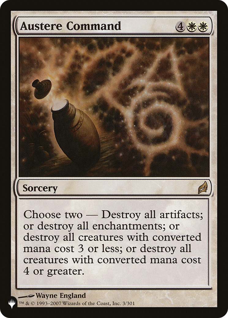 Austere Command (Surge Foil) [Marvel Super Heroes Commander] | Jack's On Queen