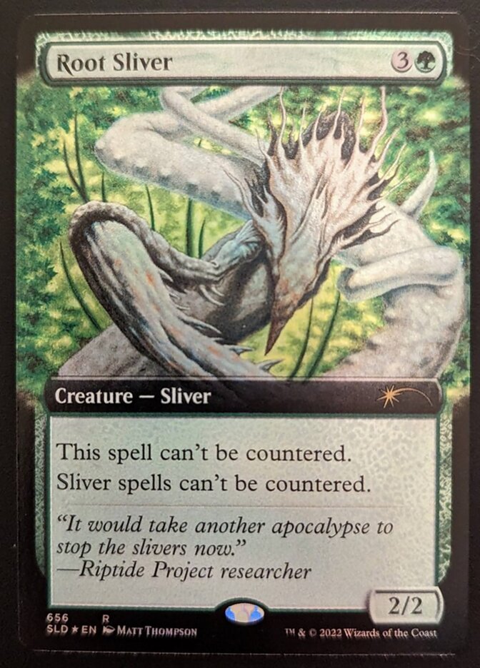 Root Sliver (Extended Art) [Secret Lair Drop Promos] | Jack's On Queen