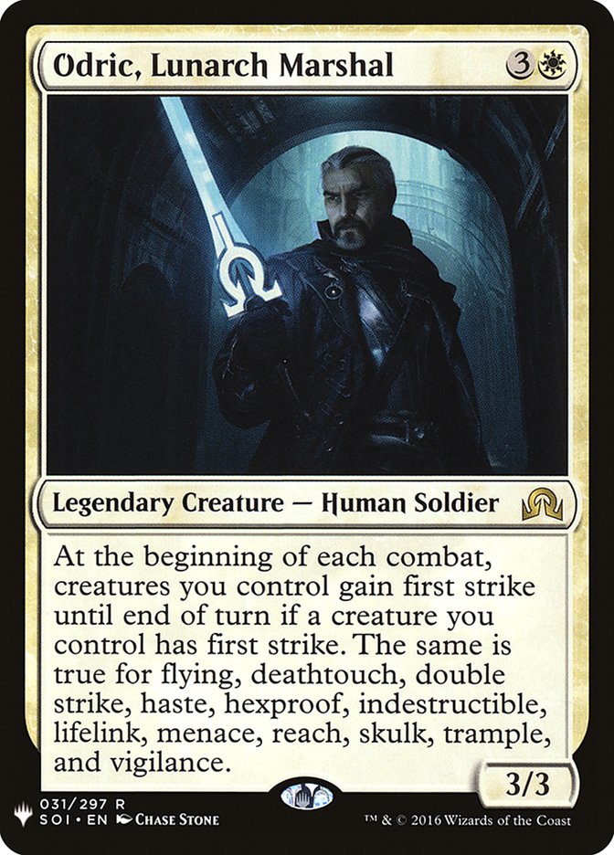 Odric, Lunarch Marshal [The List] | Jack's On Queen