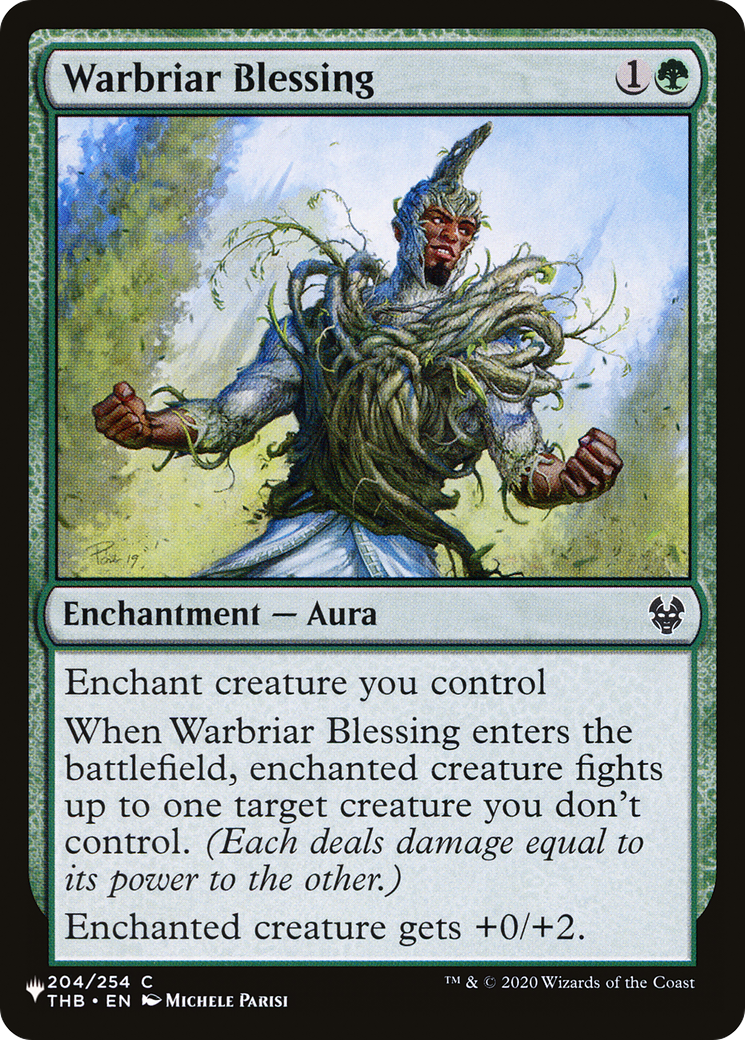 Warbriar Blessing [The List Reprints] | Jack's On Queen