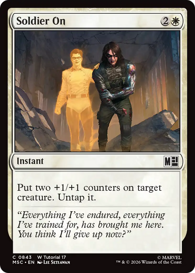 Soldier On [Marvel Super Heroes Commander] | Jack's On Queen