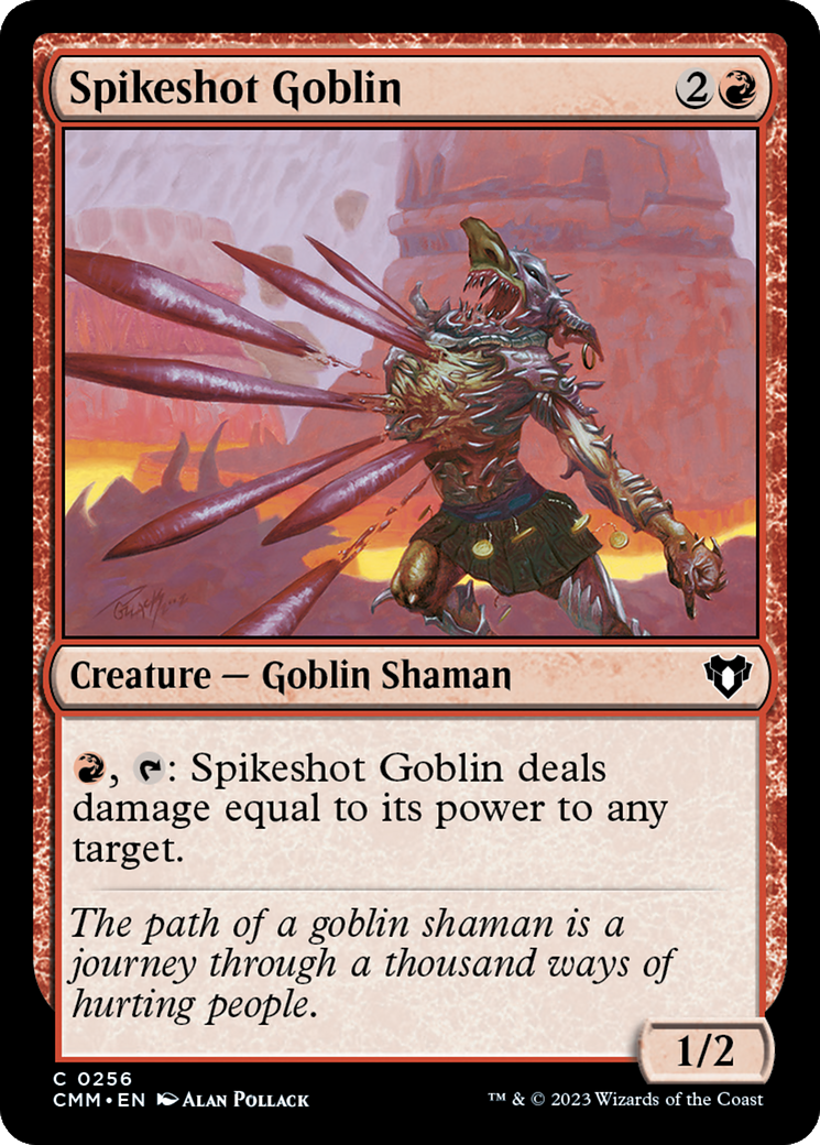 Spikeshot Goblin [Commander Masters] | Jack's On Queen