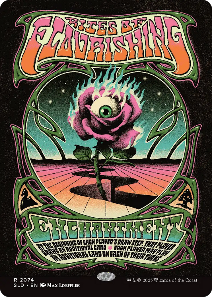 Rites of Flourishing (2074) (Rainbow Foil) [Secret Lair Drop Series] | Jack's On Queen