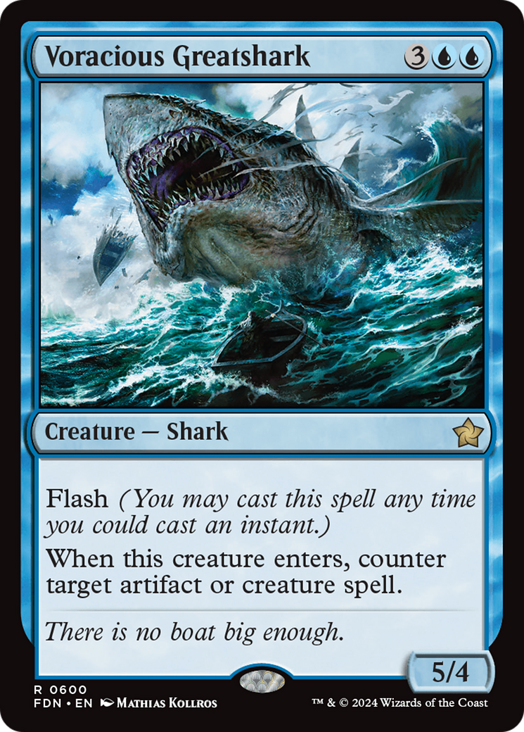 Voracious Greatshark [Foundations] | Jack's On Queen