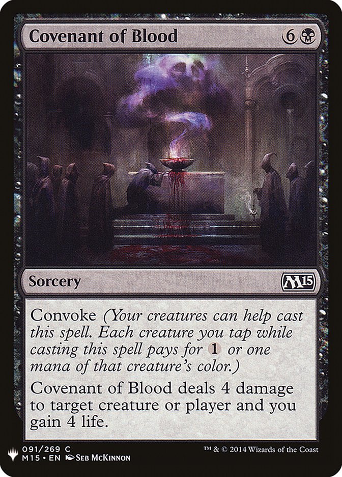 Covenant of Blood [Mystery Booster] | Jack's On Queen