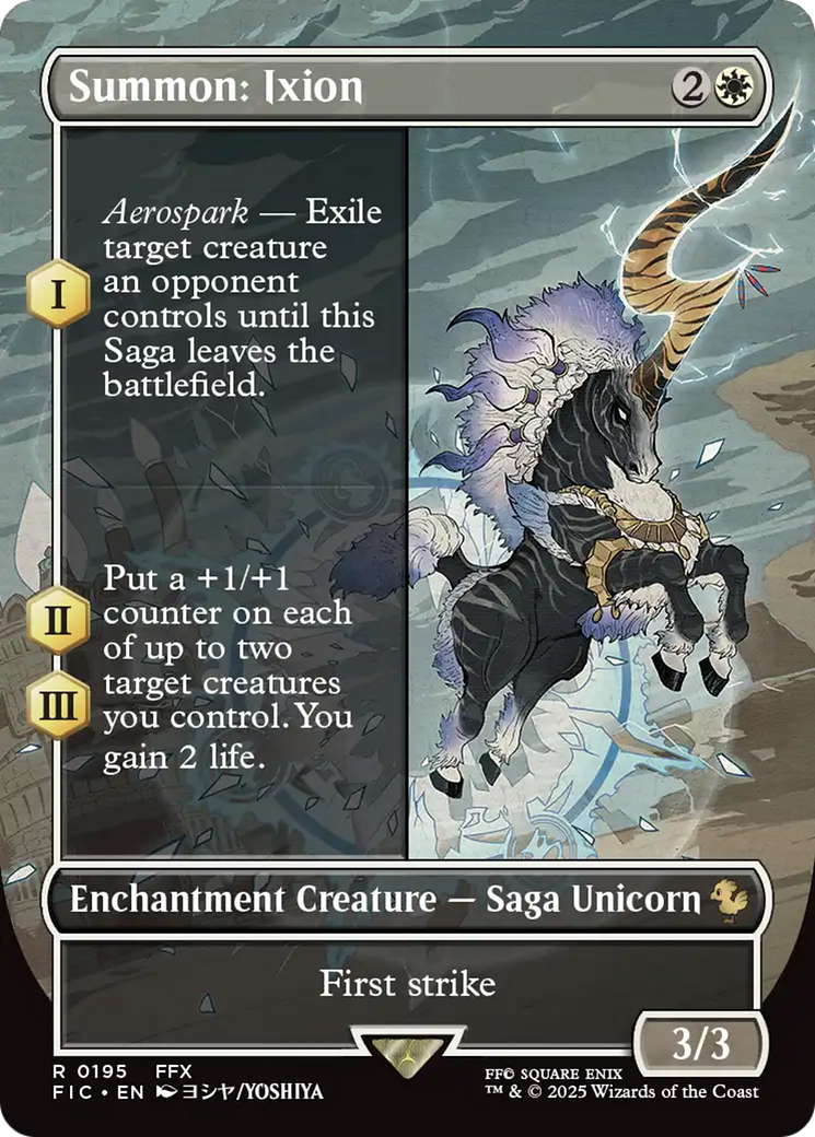 Summon: Ixion (Borderless) [FINAL FANTASY Commander] | Jack's On Queen
