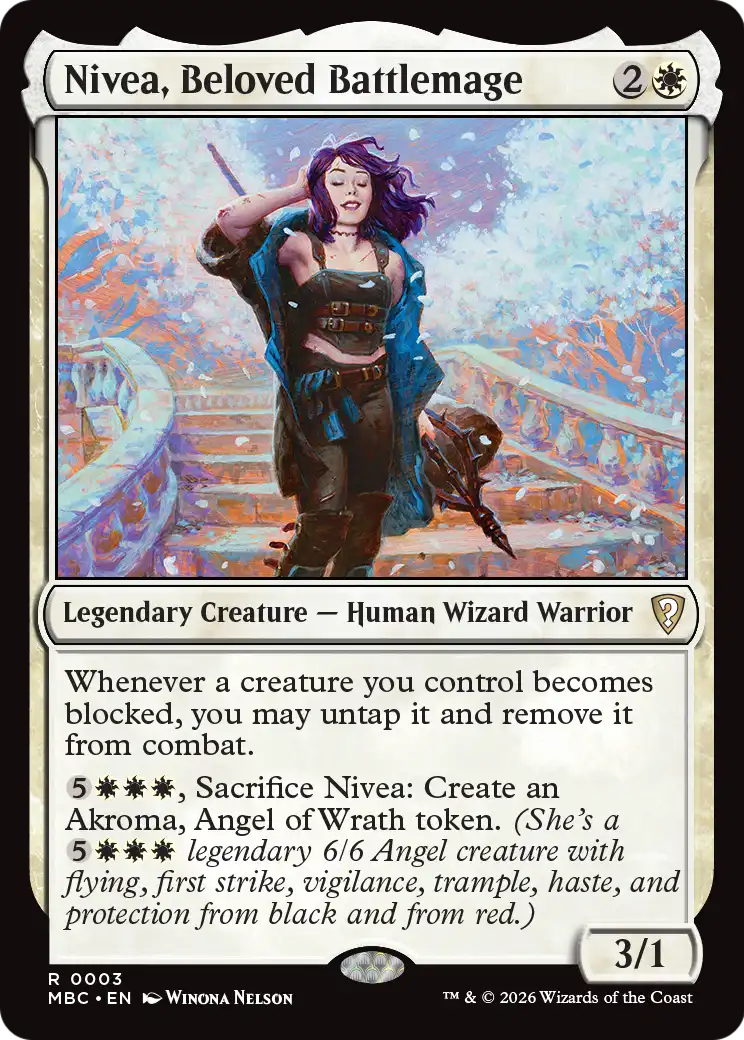 Nivea, Beloved Battlemage [Mystery Booster: Commander Edition] | Jack's On Queen