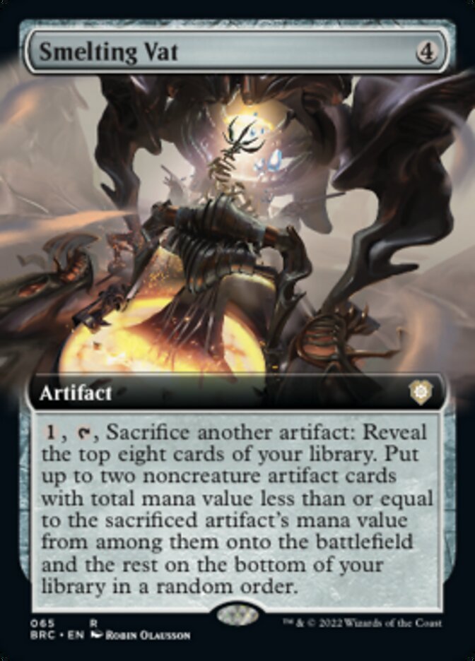 Smelting Vat (Extended Art) [The Brothers' War Commander] | Jack's On Queen