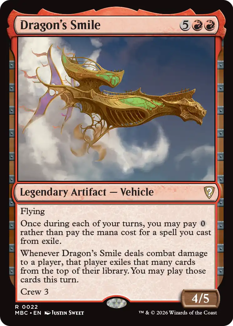 Dragon's Smile [Mystery Booster: Commander Edition] | Jack's On Queen