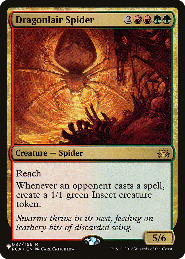 Dragonlair Spider [The List Reprints] | Jack's On Queen