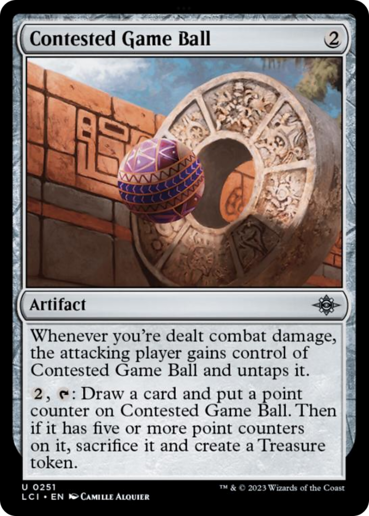 Contested Game Ball [The Lost Caverns of Ixalan] | Jack's On Queen