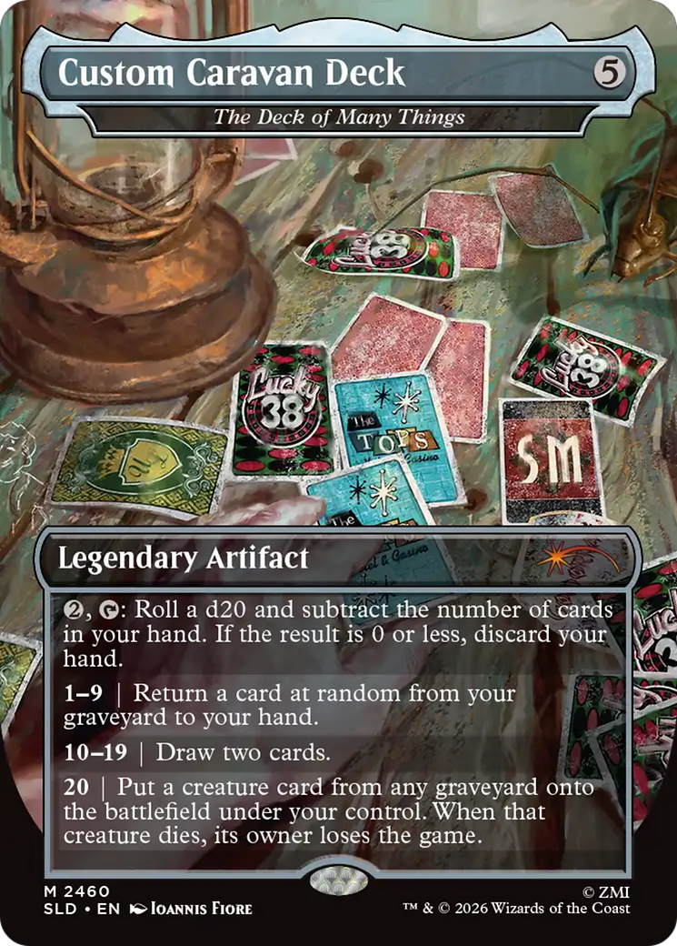 Custom Caravan Deck - The Deck of Many Things [Secret Lair Drop Series] | Jack's On Queen