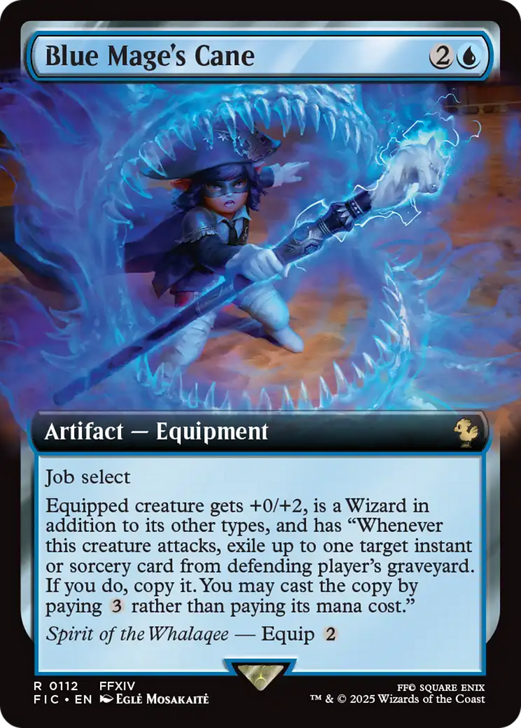 Blue Mage's Cane (Extended Art) [FINAL FANTASY Commander] | Jack's On Queen