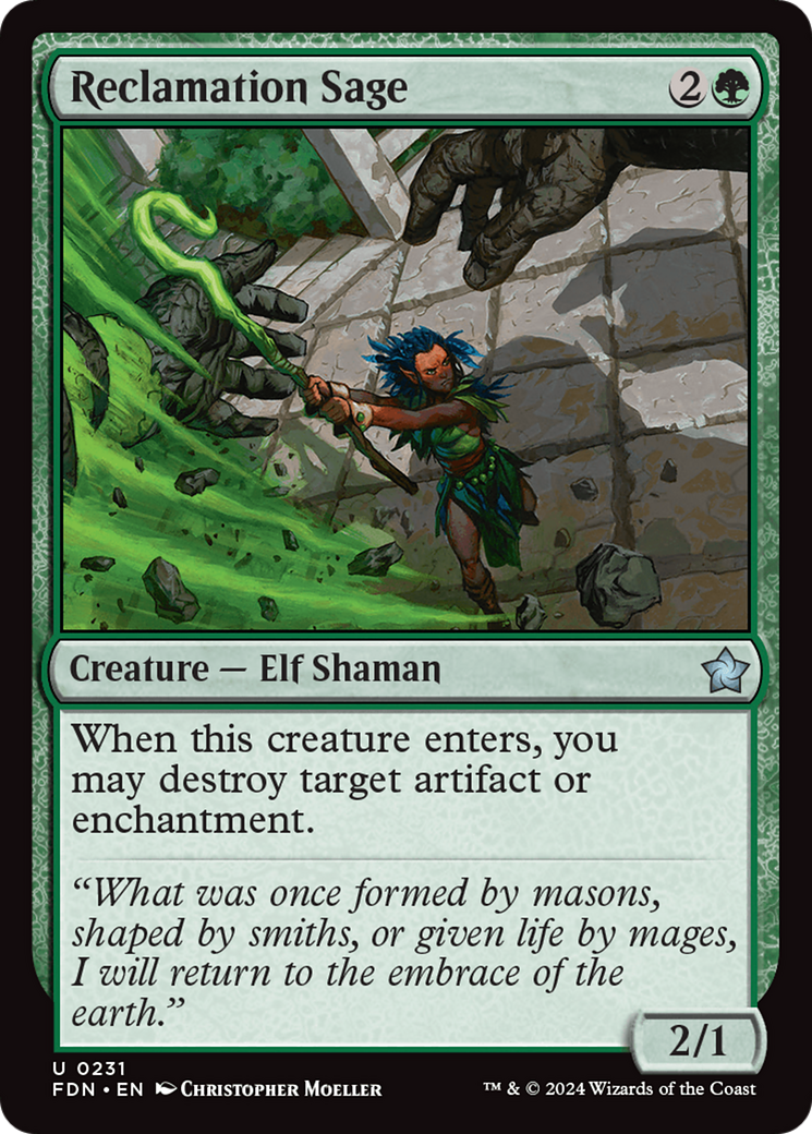 Reclamation Sage [Foundations] | Jack's On Queen
