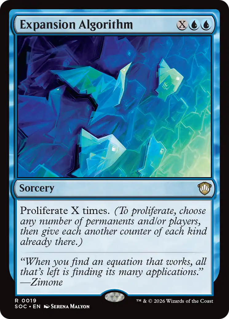 Expansion Algorithm [Secrets of Strixhaven Commander] | Jack's On Queen