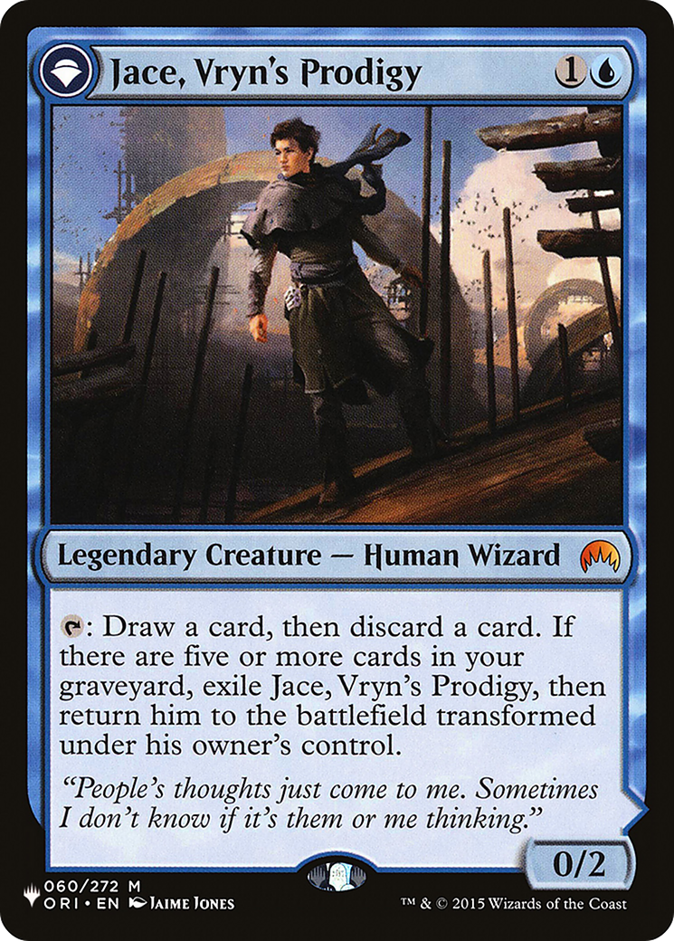 Jace, Vryn's Prodigy // Jace, Telepath Unbound [Secret Lair: From Cute to Brute] | Jack's On Queen