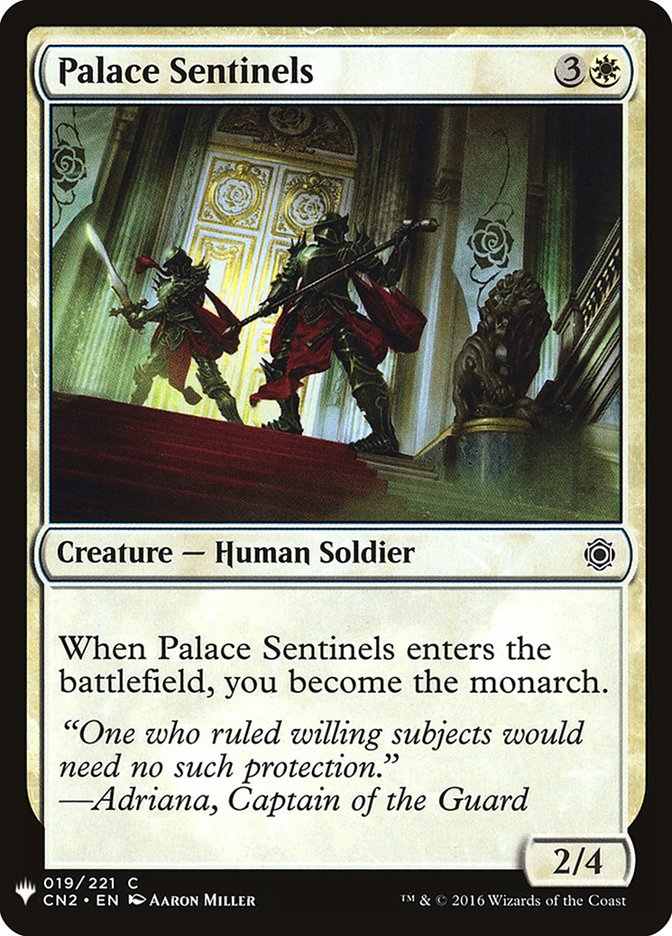 Palace Sentinels [Mystery Booster] | Jack's On Queen