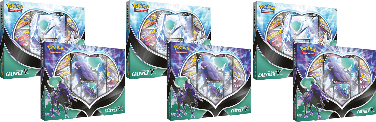 Sword & Shield: Chilling Reign - Box Case (Shadow Rider Calyrex V/Ice Rider CalyrexV) | Jack's On Queen