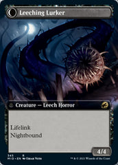 Curse of Leeches // Leeching Lurker (Extended Art) [Innistrad: Midnight Hunt] | Jack's On Queen