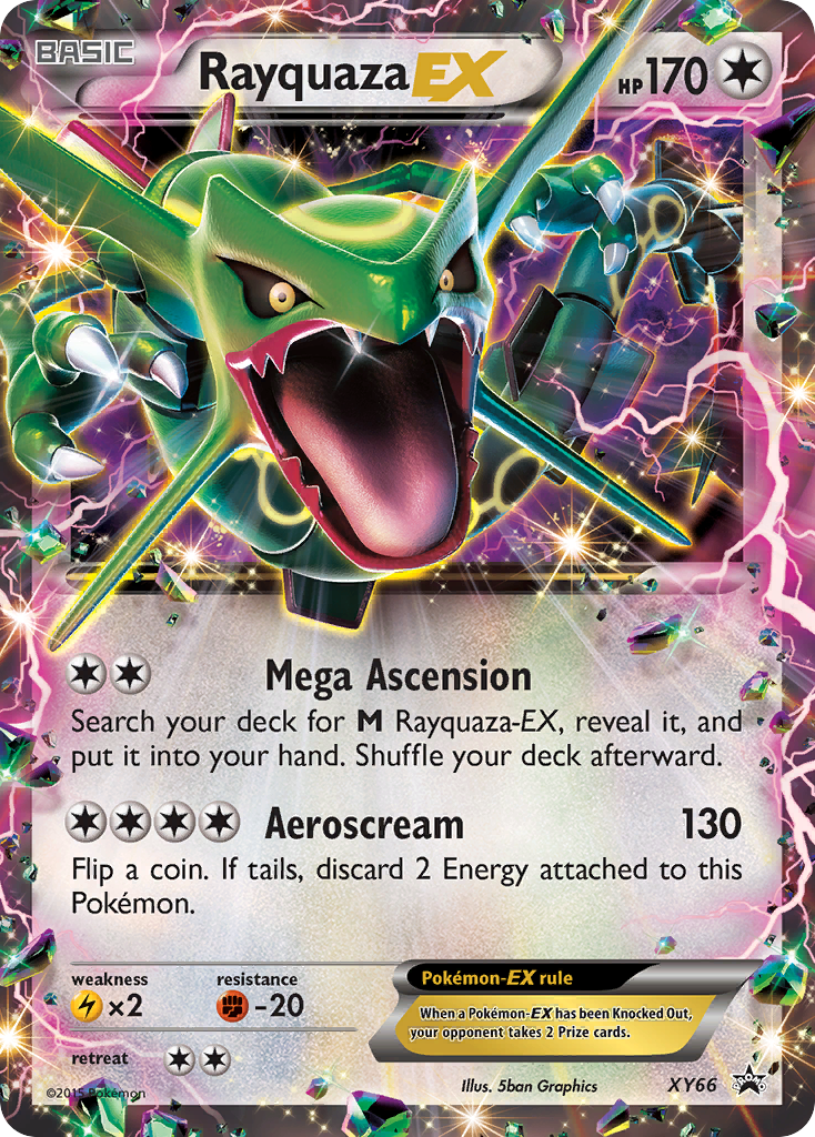 Rayquaza EX (XY66) [XY: Black Star Promos] | Jack's On Queen