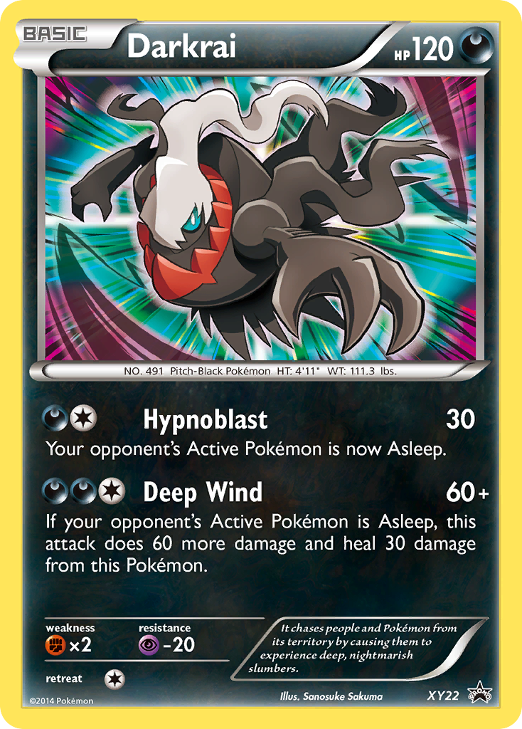 Darkrai (XY22) [XY: Black Star Promos] | Jack's On Queen