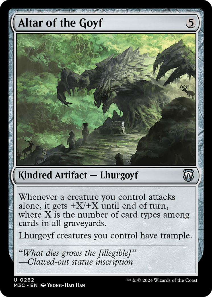 Altar of the Goyf [Modern Horizons 3 Commander] | Jack's On Queen