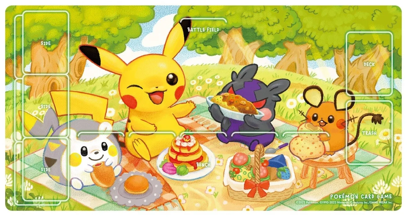 Playmat - Pikachu and Morpeko | Jack's On Queen
