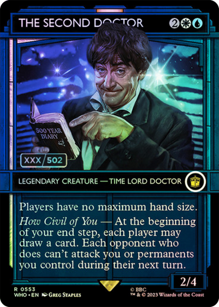 The Second Doctor (Serial Numbered) [Doctor Who] | Jack's On Queen