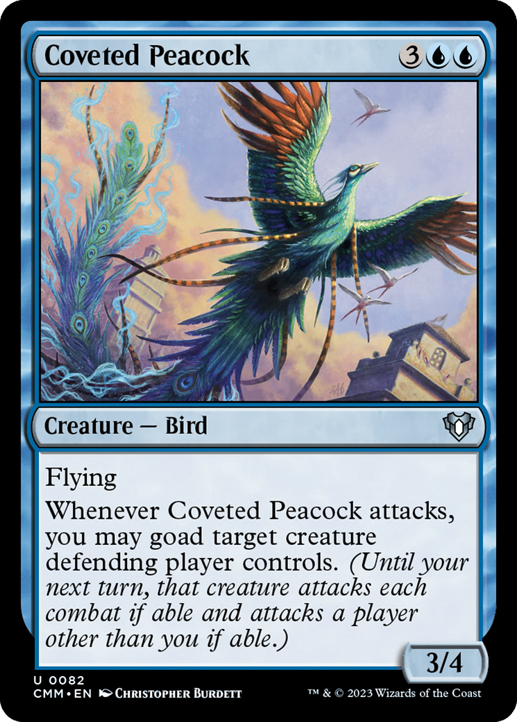 Coveted Peacock [Commander Masters] | Jack's On Queen