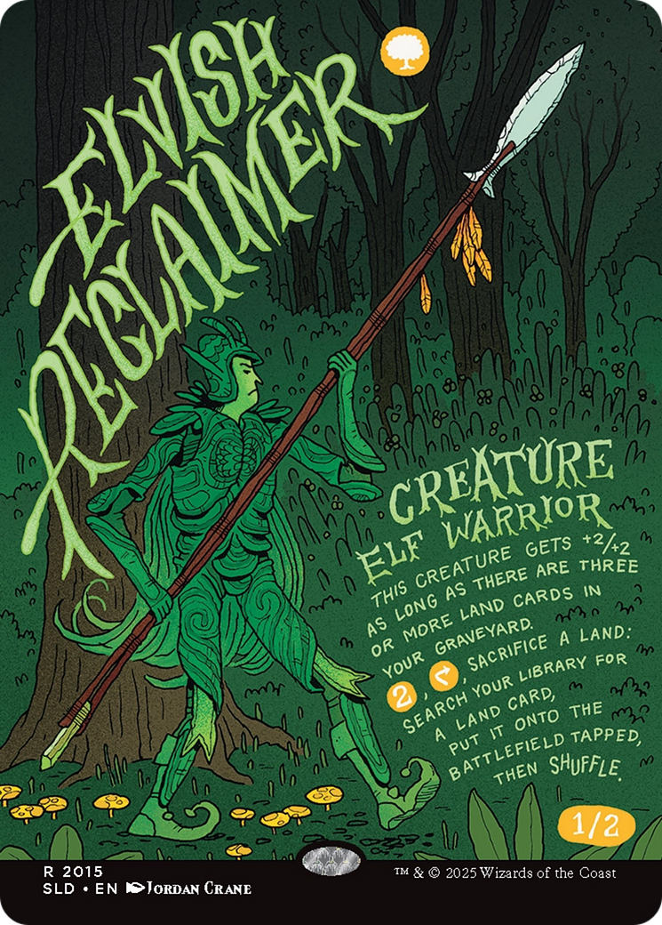 Elvish Reclaimer [Secret Lair Drop Series] | Jack's On Queen