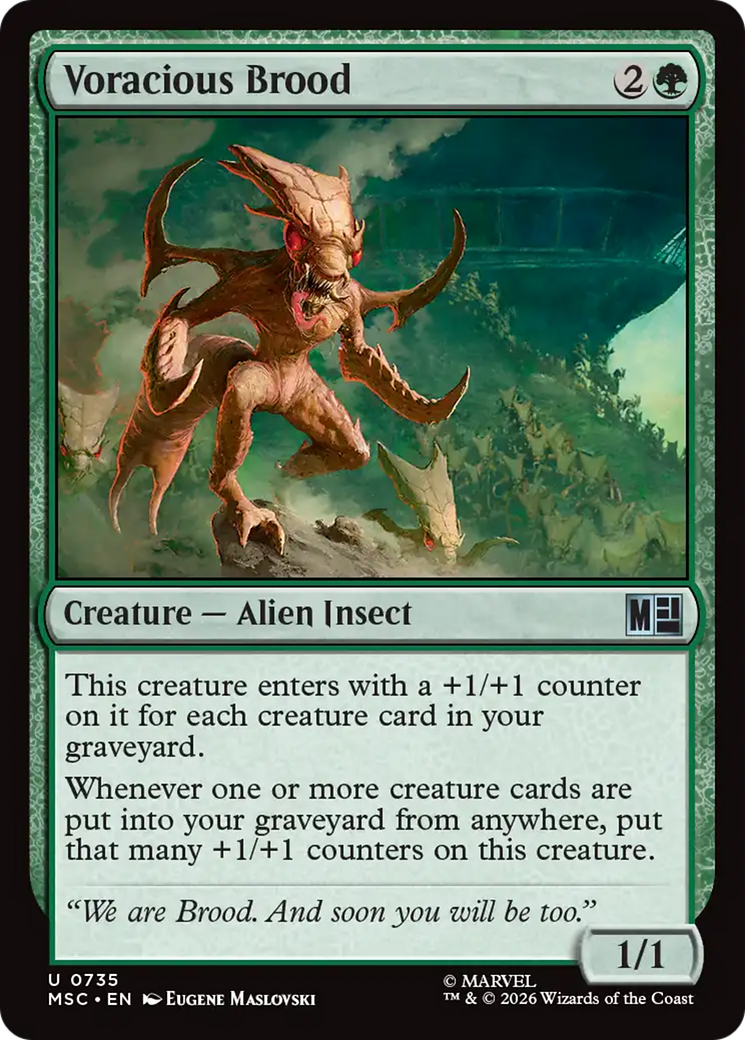 Voracious Brood [Marvel Super Heroes Commander] | Jack's On Queen