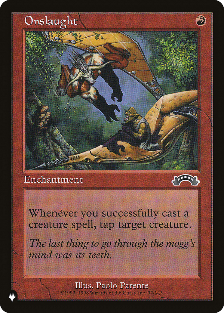 Onslaught [The List] | Jack's On Queen