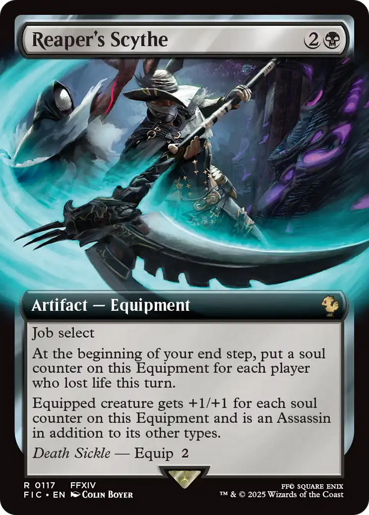 Reaper's Scythe (Extended Art) [FINAL FANTASY Commander] | Jack's On Queen