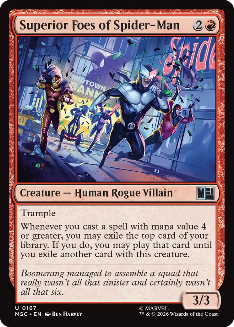 Superior Foes of Spider-Man [Marvel Super Heroes Commander] | Jack's On Queen