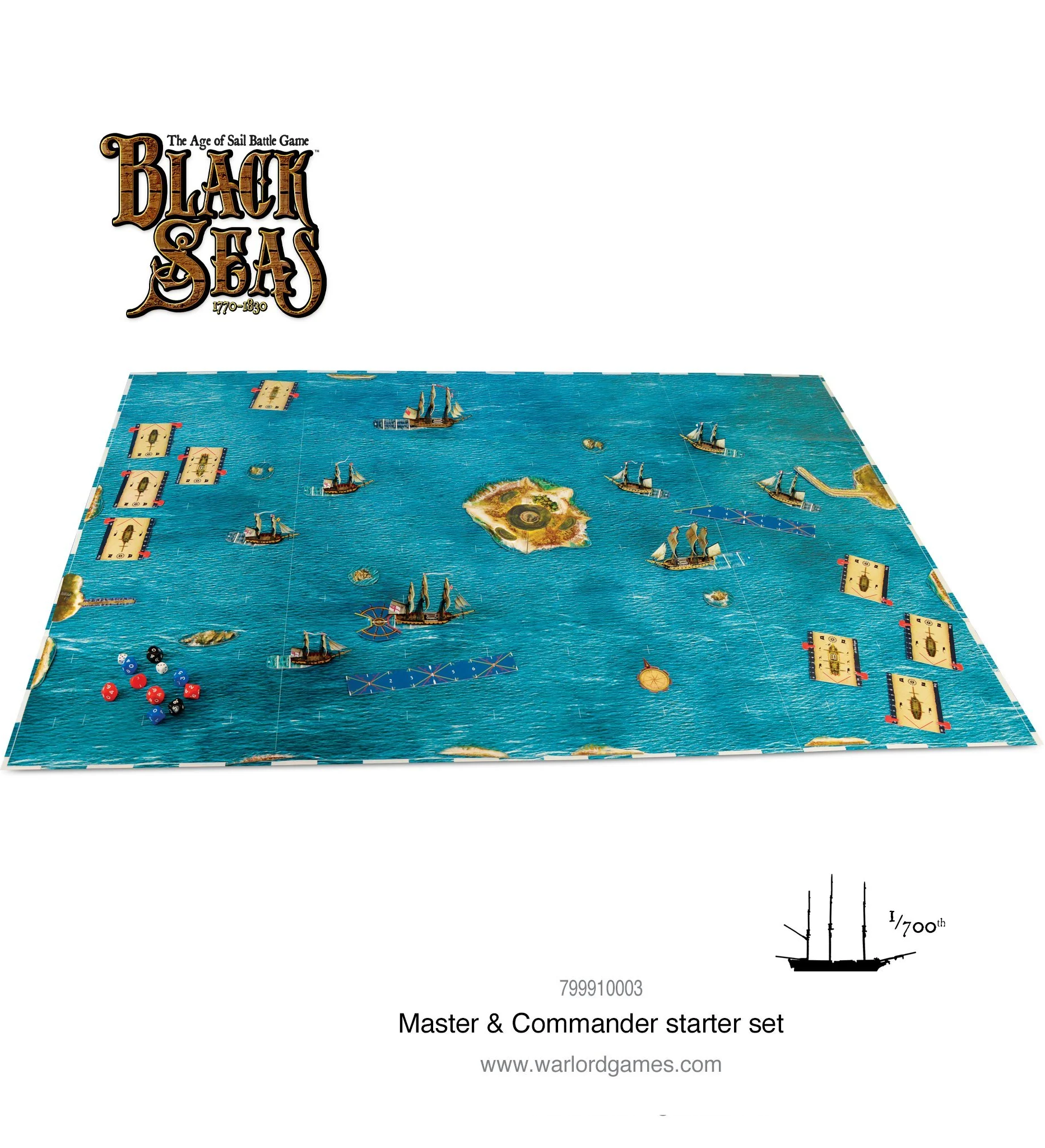 Black Seas: Master & Commander Starter Set | Jack's On Queen