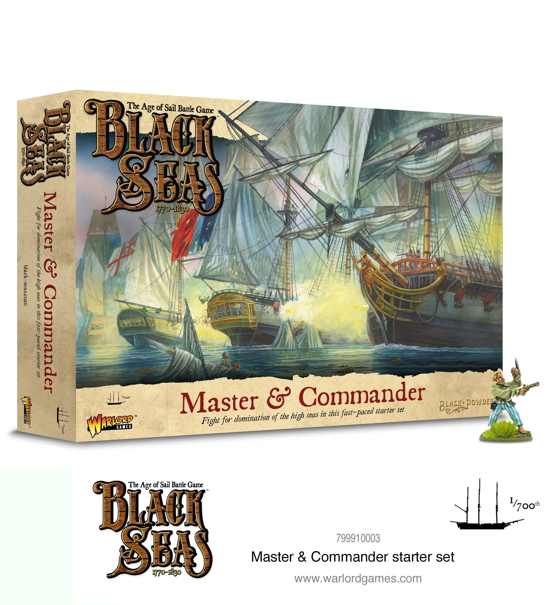 Black Seas: Master & Commander Starter Set | Jack's On Queen