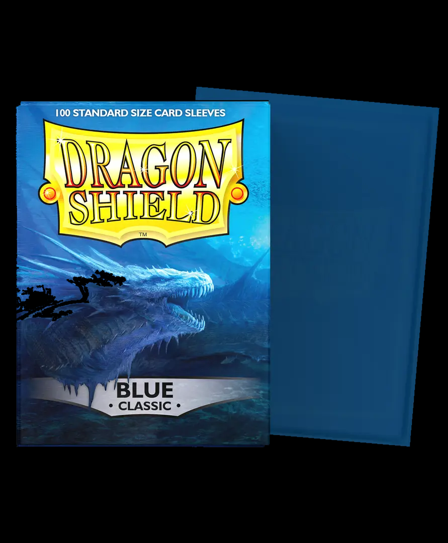 Dragon Shield Blue Classic sleeves – (100ct) | Jack's On Queen