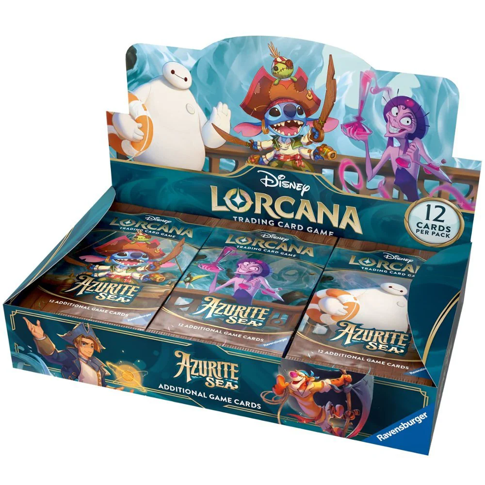 DISNEY LORCANA Azurite Sea BOOSTER BOX | Jack's On Queen