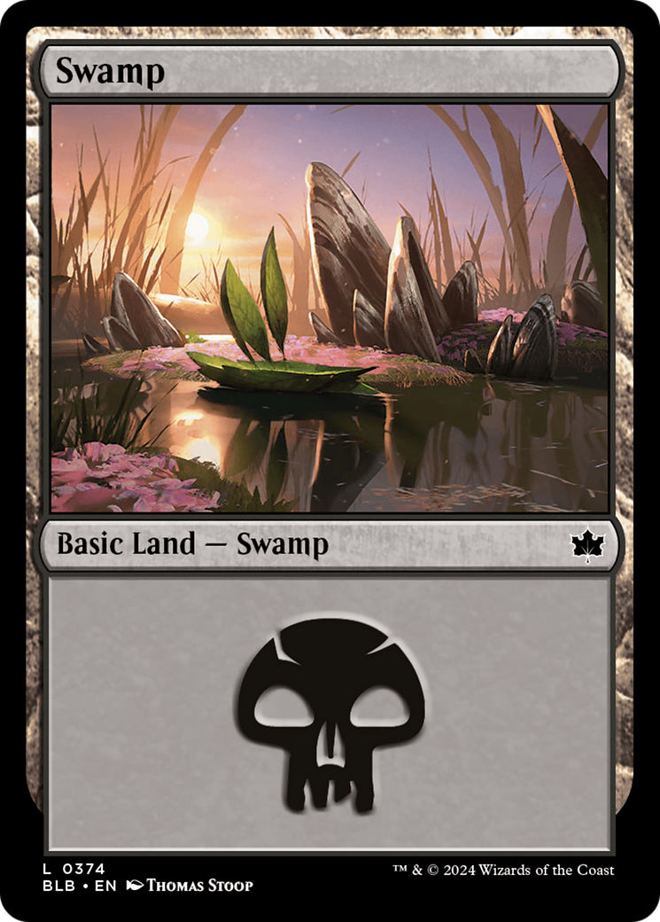 Swamp (0374) [Bloomburrow] | Jack's On Queen
