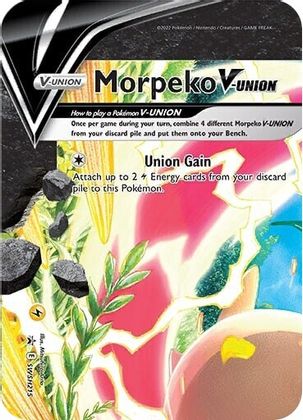 Morpeko V-UNION (SWSH215) [Sword & Shield: Black Star Promos] | Jack's On Queen