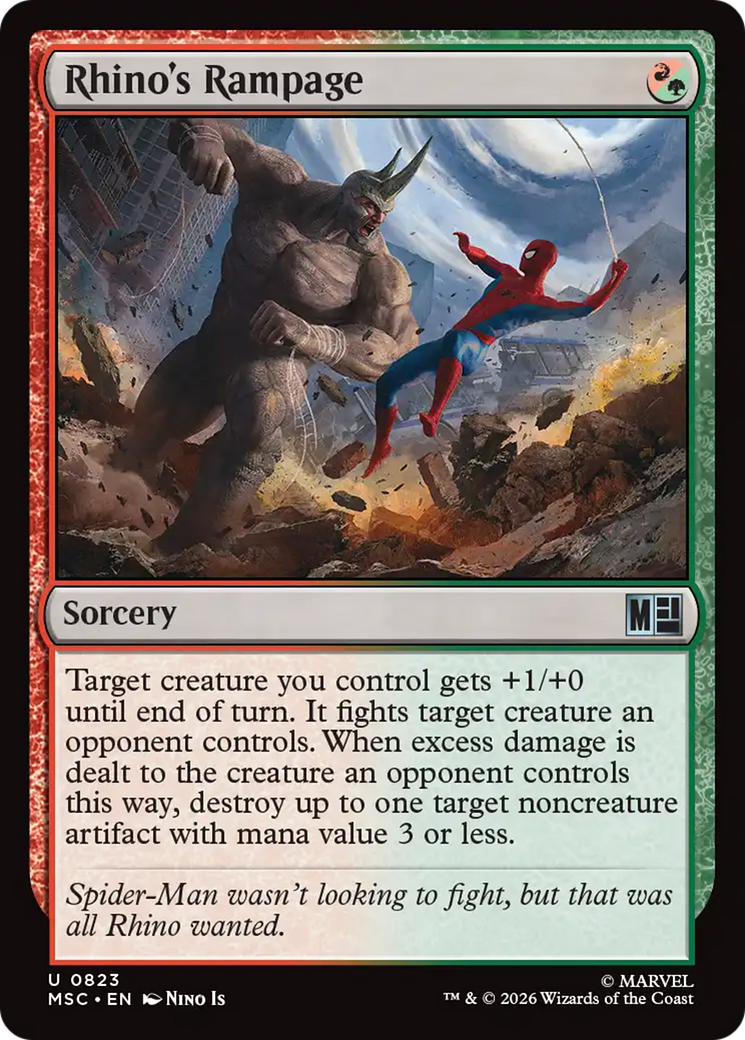 Rhino's Rampage [Marvel Super Heroes Commander] | Jack's On Queen