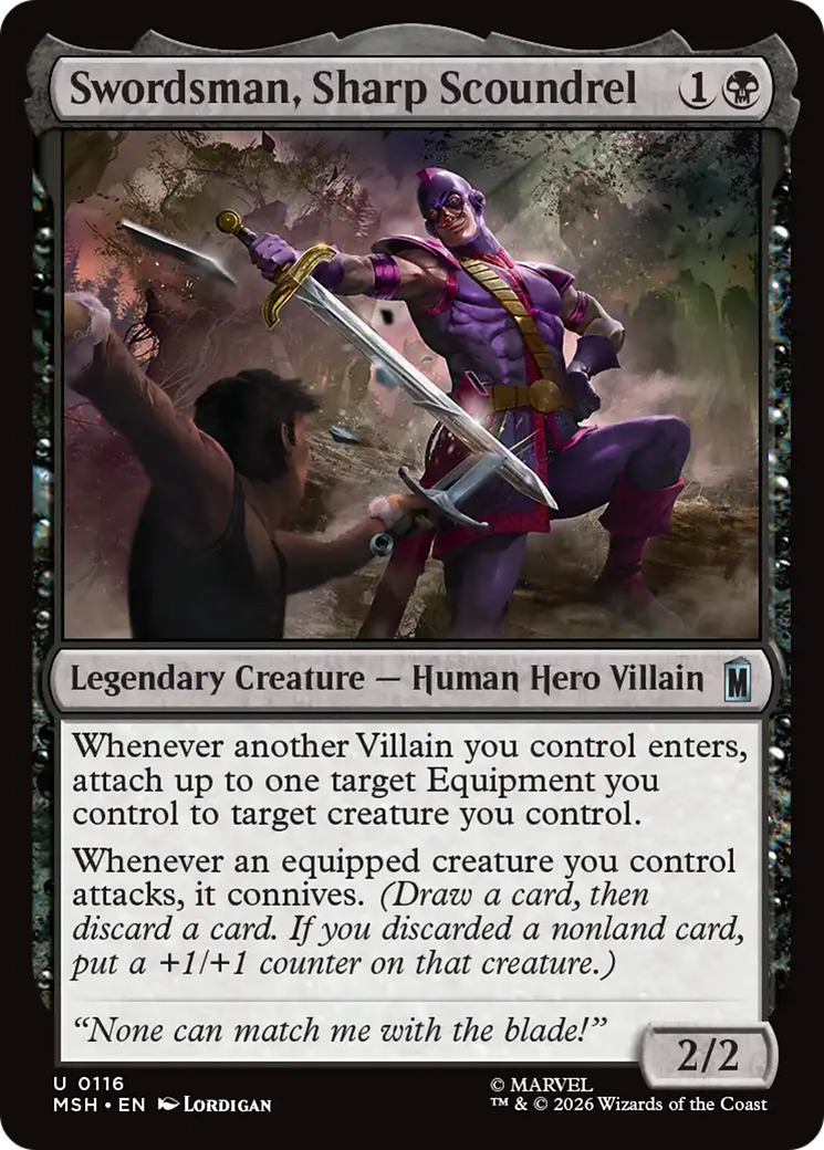 Swordsman, Sharp Scoundrel [Marvel Super Heroes] | Jack's On Queen