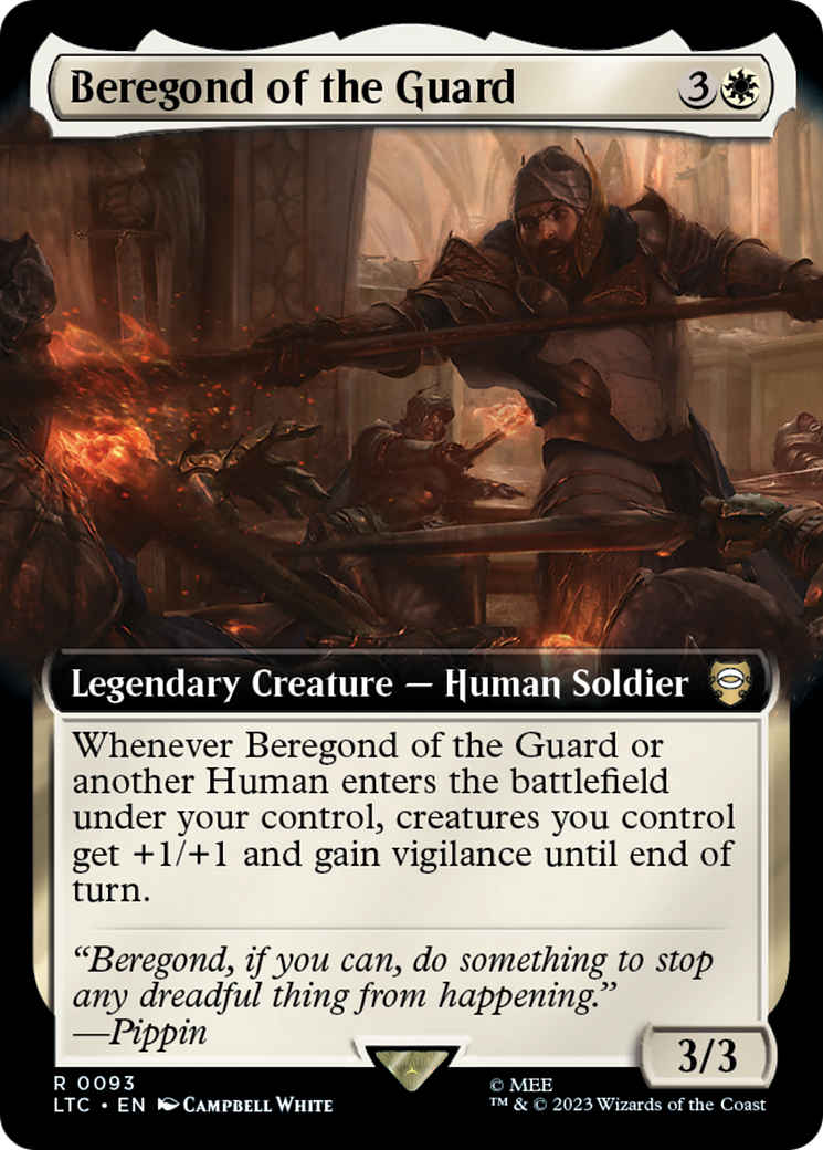 Beregond of the Guard (Extended Art) [The Lord of the Rings: Tales of Middle-Earth Commander] | Jack's On Queen