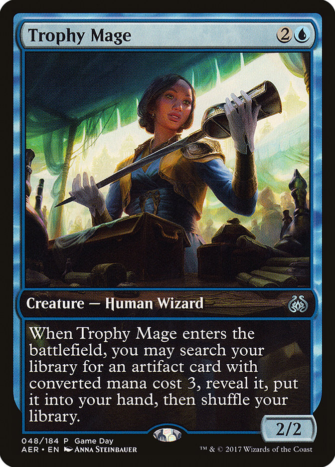 Trophy Mage (Game Day) [Aether Revolt Promos] | Jack's On Queen